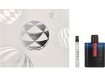 Prada Luna Rossa Ocean Edt Spray 100 Ml + Edt 10 Ml Nav24 Set