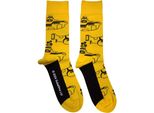 The Beatles - Calzini Alla Caviglia Per Uomo/Donna Unisex RO12277 (40,5 Eu - 45,5 Eu) (Giallo/Nero)