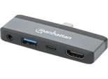 Manhattan 190404 Manhattan Docking Station Mobile Da USB-C Pd A Hdmi 4-In-1