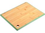 Kesper Tagliere Con Bordo Verde, 35 X 26 X 1,5 Cm, Bambù Kesper 58281
