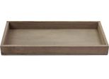 Vassoio Da Portata In Legno Rettangolare Marrone 50 X 16 Cm Come Vassoio Decorativo
