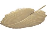 Mauro Ferretti Ciotola Decorativa Foglia 23X2X35,5 Cm Oro