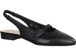 Gabor 61530-27 Scarpe Da Donna, Fionda, Pelle, Nero, Scarpe Estive - Scarpe Da Donna Sandalo / Fionda, Nero, Pelle (Nappa Di Agnello), Altezza Tacco: 20 Mm