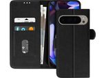Avizar, Custodia In Ecopelle Con Funzione Di Supporto Per Google Pixel 9 Pro Xl, Nero