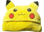 Koc Z Kapturem PokéMon Pikachu 120 X 150 Cm - Oficjalna Licencja