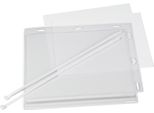 Durable Busta Impermeabile A5 Con Fascette, 5 Pezzi, Trasparente, 505919