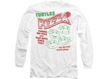 Teenage Mutant Ninja Turtles - Maglietta "Turtles Pizza"" Per Bambini/Donne Unisex TV10735 (M) (Weiß)"