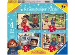 Puzzle 4 In 1 | Orso Paddington | Ravensburger | Puzzle Per Bambini
