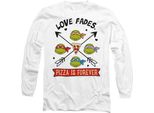 Teenage Mutant Ninja Turtles - Maglietta "Pizza Is Forever"" Per Bambini/Donne Unisex TV10660 (M) (Weiß)"