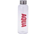 Borraccia Excellent Houseware, Plastica, 6,5X21 Cm, 500 Ml, Rossa