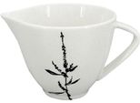 Lattiera In Porcellana Wild 150Ml, Bianco/Nero