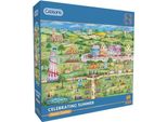 Gibsons Puzzle Festa D'estate 500 Pezzi Puzzle Di Cartone Colorato