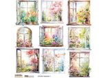 Stickers Adesivi Decorativi Scraplove - Finestre Di Primavera 1
