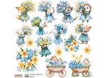 Stickers Adesivi Decorativi Scraplove - Animali Fiori Di Primavera 1