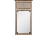 Specchio Clayre & Eef 80X5X158 Cm Legno Beige