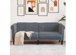 2025 Divano Moderno A 2 Posti In Velluto Grigio Scuro - Divani Classici,Design 8956412 1Parcel