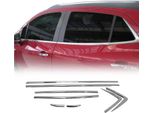 Modanature Per Finestre Per Opel Mokka 2012-2016 In Acciaio Inox Cromato 8Pcs