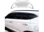 Modanature Finestra Per Hyundai Tucson 2015-2021 Acciaio Inox Cromo 14Pcs