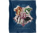 Harry Potter - Coperta "Hogwarts"", Schizzi D'inchiostro TV18490 (Taglia Unica) (Colorato)"