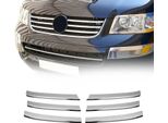 Modanature Griglia Radiatore Modanature Griglia Per Vw Caravelle T5 Multivan 2003-2010 Cromo 6X