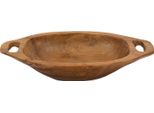 Mauro Ferretti Ciotola Decorativa Wan 37X26,5X7 Cm Marrone