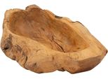 Mauro Ferretti Ciotola Decorativa Narro 31X21X8 Cm Marrone