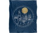 Harry Potter - Coperta "Hogwarts"", Sagoma TV18569 (Taglia Unica) (Colorato)"