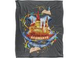 Harry Potter - Coperta, Castello Di Hogwarts TV18559 (Taglia Unica) (Colorato)
