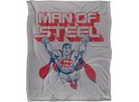 Superman - Coperta "Uomo D'acciaio"" TV18677 (Taglia Unica) (Colorato)"