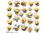 Stickers Adesivi Decorativi Scraplove - Api Carine 1