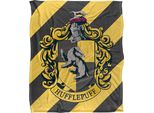 Harry Potter - Coperta "Tassorosso"", Con Strisce TV18584 (Taglia Unica) (Colorato)"