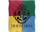 Harry Potter - Coperta, Stemma Di Hogwarts TV18622 (Taglia Unica) (Colorato)