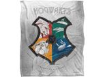 Harry Potter - Coperta, Stemma Di Hogwarts TV18682 (Taglia Unica) (Colorato)