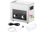 Succebuy Pulitore A Ultrasuoni Da 6L, Macchina A Cavitazione Sonica Da 180 W Con Riscaldatore E Timer, Macchina Per La Pulizia Digitale Di Strumenti Di Orologeria, Occhiali, Monete, Parti Metalliche