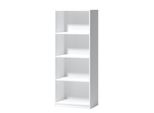 Scaffale "Global"" Con Scomparti Aperti In Bianco - 60 X 38 X 153 Cm"