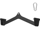Succebuy Attacco Per Pulldown Lat, Macchina Per Pulldown A Cavo Con Barra A V, Barra Per Pulldown Tricipiti Con Impugnatura In Gomma Per L'allenamento Della Forza Di Schiena E Bicipiti, Palestra Domestica