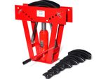 Succebuy Curvatubi Idraulica Da, 16 Tonnellate, 8 Matrici Per Tubi Da 1/2" - 3"""