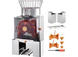 Succebuy Spremiagrumi Commerciale, 120 W, Spremiagrumi In Acciaio Inox Con Alimentatore Automatico. Succhia 25 Arance Al Minuto Ad Alta Velocità