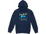 Dexter - Felpa Con Cappuccio "Moonlight Fishing"" Da Uomo TV9200 (M) (Navy)"