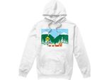 South Park - Felpa Con Cappuccio "Bus Stop"" Da Uomo TV9252 (L) (Bianco)"