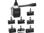 Succebuy Set Di Portautensili A Cambio Rapido, 8 Pezzi, Portautensili Da Tornio Per Mini-Torni Da 6"-12"""