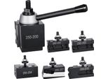 Succebuy Set Di Portautensili A Cambio Rapido, 6 Pezzi, Portautensili Da Tornio Per Mini-Torni Da 10"-15"""