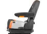 Succebuy Sedile Universale Per Carrelli Elevatori, Pieghevole, Sedile Per Trattori A Molle, Schienale Regolabile