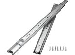 Guide Per Cassetti Succebuy Montaggio Laterale 45 Cm, 10 Coppie, Portata 45 Kg