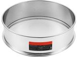 Succebuy Setaccio Per Farina, Maglia Fine, 12 Maglie, Acciaio Inox 304, Per Uso Alimentare, 31,8 Cm Di Diametro, Setaccio A Maglia Fine Per La Cottura, 5 Dimensioni Di Maglia Per Fagioli Mung, Riso, Farina, Polvere Di Perle