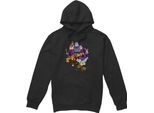 Teenage Mutant Ninja Turtles - Felpa Con Cappuccio "Shredder And Foot Clan"" Per Uomo TV8857 (L) (Nero)"