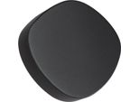 Applique Led Da Parete Zafferano Ciottolo IP54 7W 890Lm 3000K In Alluminio Grigio Scuro