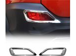 Cornice Fendinebbia Per Toyota RAV4 2013-2018 Cromo Abs Argento 2X