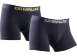 Caterpillar Herren Boxershorts (2Er Pack) FS6916 (M) (Schwarz/Gelb/Charcoal)