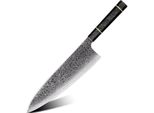 Coltello Da Cucina In Damasco TS-37446 - Big Chef/Nero KP37446